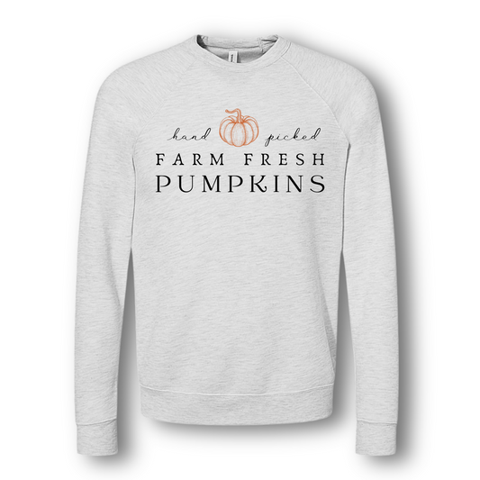 Farm Fresh Pumpkins Crewneck