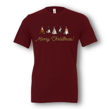 Cowhide Merry Christmas Shirt